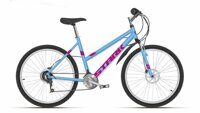 Велосипед 26" Stark'21 Luna 26,1D рама 14,5" голубой/розовый
